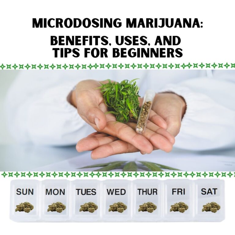 Microdosing Marijuana: A Balanced Approach to Wellness