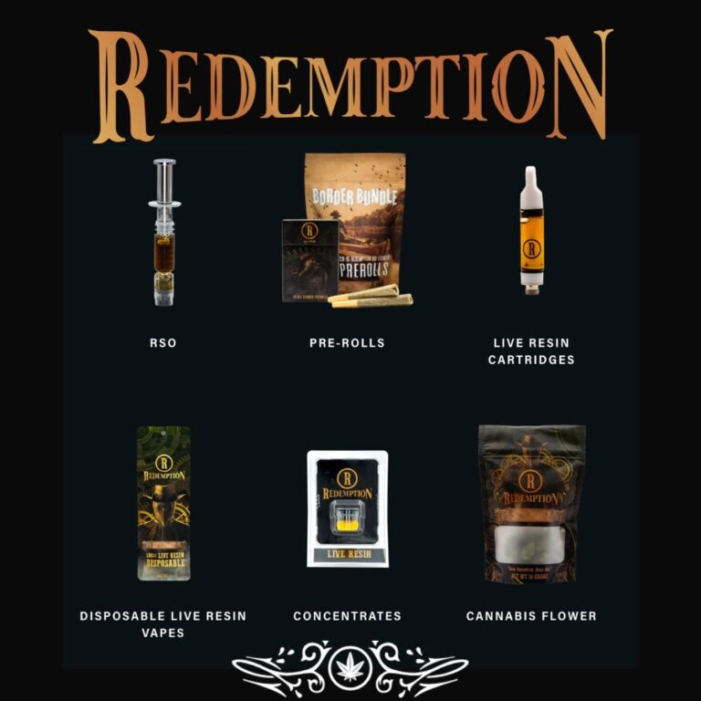 Redemption’s cannabis stands out in the industry by offering high-quality products